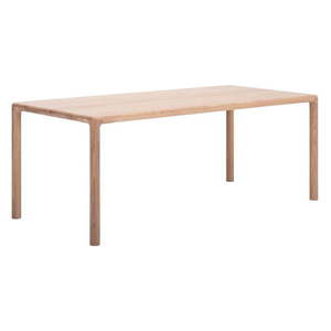 Jedálenský stôl z dubového dreva 90x200 cm Derven – Gazzda vyobraziť