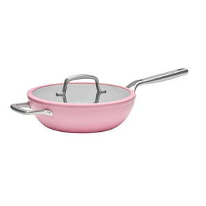 Wok hliníková panvica s pokrievkou/s nepriľnavým povrchom ø 28 cm Meda 3.0 – FABINI vyobraziť