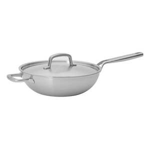 Wok nerezová panvica s pokrievkou ø 30 cm Lucca 3.0 – FABINI vyobraziť