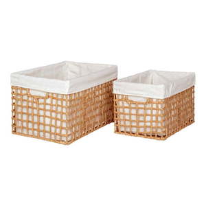 Košíky v súprave 2 ks 25x35x22 cm Bustelo – House Nordic vyobraziť