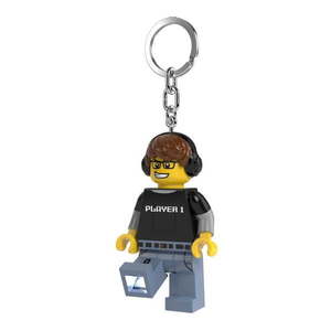 Kľúčenka so svietidlom Player – LEGO® vyobraziť