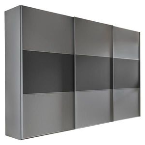 Moderano SKRIŇA S POS. DVER. – HOR.VED, antracitová, svetlosivá, 280/222/68 cm vyobraziť