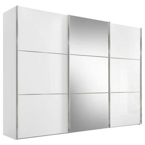 Moderano SKRIŇA S POS. DVER. – HOR.VED, biela, 298/222/68 cm vyobraziť