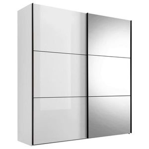 Moderano SKRIŇA S POS. DVER. – HOR.VED, biela, 225/222/68 cm vyobraziť