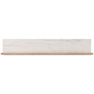 Ti'me NÁSTENNÁ POLICA, farba strieborného duba, 120/22/19, 5 cm vyobraziť