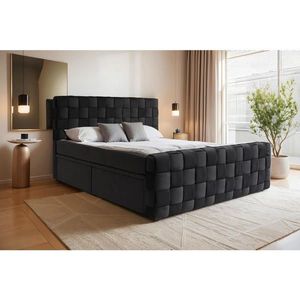 Livetastic AMERICKÁ POSTEĽ, 140/200 cm, čierna vyobraziť