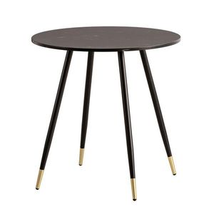 Livetastic JEDÁLENSKÝ STÔL, čierna, 75/75/76 cm vyobraziť