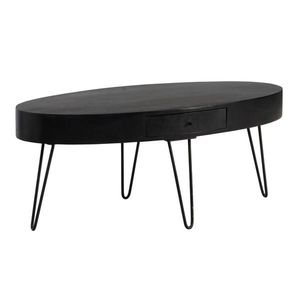 MID.YOU KONFERENČNÝ STOLÍK, čierna, drevo, 100/50/40 cm vyobraziť
