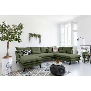 P & B SEDACIA SÚPRAVA, textil, zelená vyobraziť