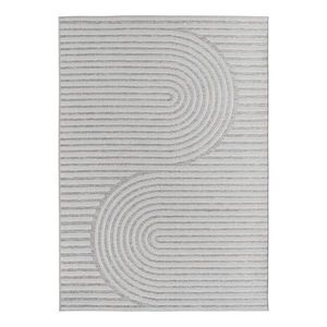 Sivý vnútorný a vonkajší koberec 140x200 cm Desert 1301 – Ayyildiz Carpets vyobraziť