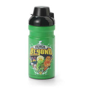 Zelená detská fľaša 390 ml Ninjago – LEGO® vyobraziť