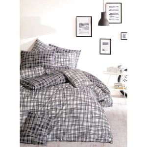 BedTex Bavlnené obliečky Straw čierna, 220 x 200cm, 2 ks 70 x 90 cm vyobraziť