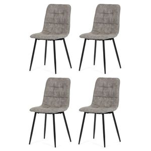 Sada jedálenských stoličiek Vintage CT-281 GREY3, 4 ks vyobraziť