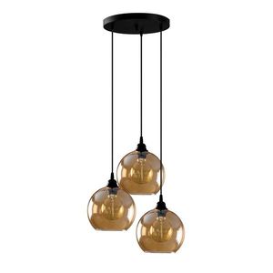Závesný lustr Gold - 021, zlatá-čierna vyobraziť