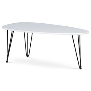 Odkladací stolík 120 x 67 cm, biela vyobraziť