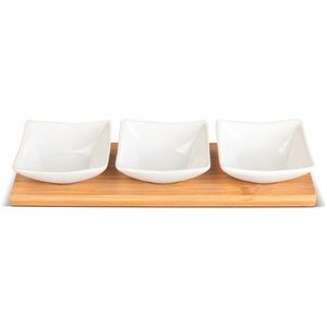 Lamart LT9217 4-dielna servírovacia súprava misiek Bamboo, 26 x 8 cm vyobraziť