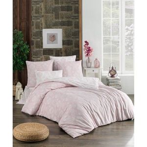 BedTex Bavlnené povlečení Almina pudrová, 140 x220 cm, 70 x 90 cm, 140 x 220 cm, 70 x 90 cm vyobraziť