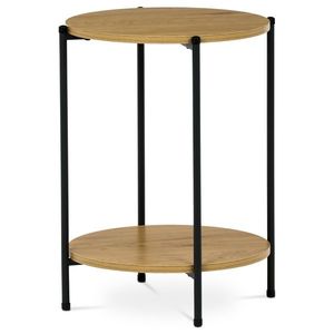 Odkladací stolík 44 x 44 cm, divoký dub vyobraziť