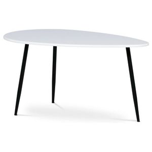 Odkladací stolík 100 x 60 cm, biela vyobraziť