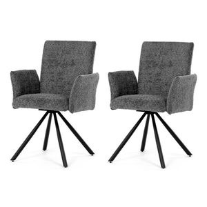 Sada jedálenských stoličiek s vratným mechanizmomDCH-W1117 GREY2, 2 ks vyobraziť