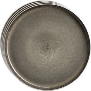 Mäser Sada mělkých tanierov Lunaria Brown 26 cm, 4ks vyobraziť