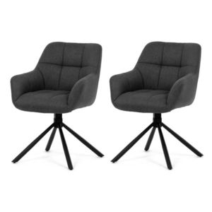 Sada jedálenských stoličiek s vratným mechanizmomHC-532 GREY2, 2 ks vyobraziť