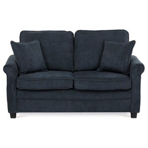 Dvojmiestna pohovka ASB-4170 BLUE2, manžestr, modrá vyobraziť