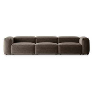 Hnedá pohovka 364 cm Bergano – Cosmopolitan Design vyobraziť