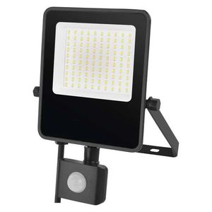 EMOS Čierny LED reflektor s pohybovým čidlom 50W 150lm/W ZS2943 vyobraziť