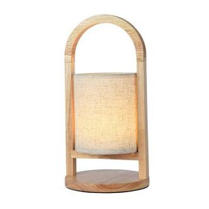 LED Solution Béžová LED stolná nabíjacia lampa s dreveným dekorom 320mm 1, 5W- VYSTAVENÝ VZOROK VYP324 vyobraziť