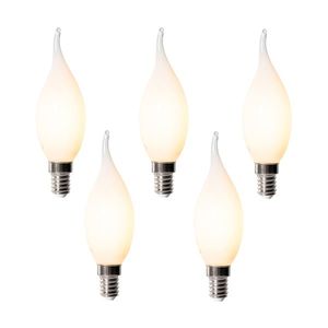 Sada 5 stmievateľných LED žiaroviek E14 BXS35 Opál 4W 450 lm 2200K vyobraziť