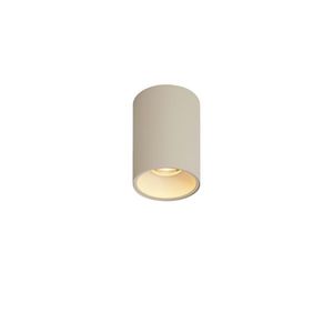 Moderné zapustené bodové svetlo béžové GU10 50 mm okrúhle - Deep vyobraziť