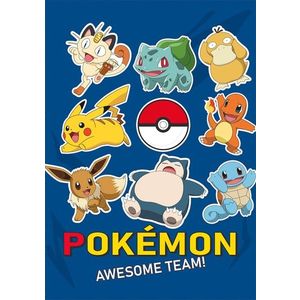 Dětská fleecová deka Polar POKÉMON 100x140 cm modrá vyobraziť