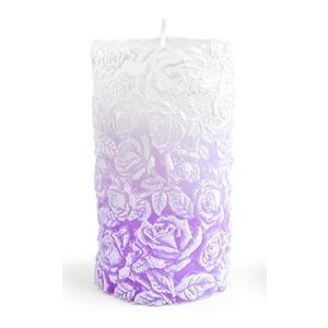 Parafínová svíčka DREAM 8x13, 5 cm fialová vyobraziť