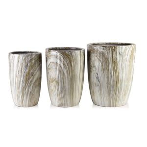 Sada 3 obalů na květináče Neva Marble 02 mramorová/béžová vyobraziť