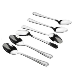 Sada 6 ks lžiček Daisy 14 cm stříbrná vyobraziť
