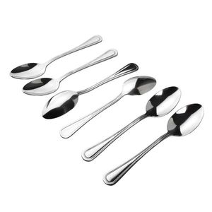 Sada 6 ks polévkových lžic Daisy 19 cm stříbrná vyobraziť