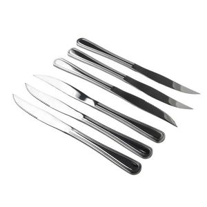 Sada 6 ks steakových nožů Daisy 22, 8 cm stříbrná vyobraziť