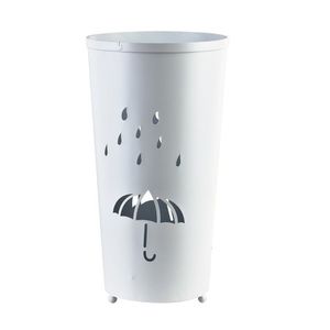 Stojan na deštníky LORSO 24 cm bílý vyobraziť