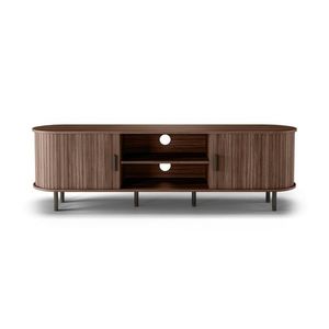TV stolek Gliss 180 cm 02 ořech tmavý vyobraziť