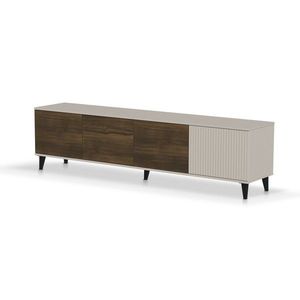 TV stolek Random 200 cm kašmír/ořech vyobraziť