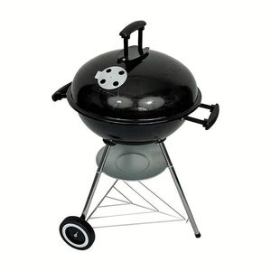 Zahradní gril na dřevěné uhlí BBQ1001 černý vyobraziť
