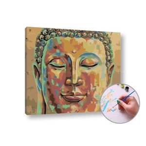 Maľovanie podľa čísel SPIACI BUDHA | low difficulty vyobraziť