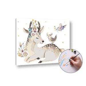 Maľovanie podľa čísel SRNČEK BAMBI | low difficulty vyobraziť