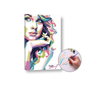 Maľovanie podľa čísel TAYLOR SWIFT | low difficulty vyobraziť