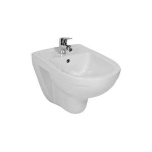 JIKA - Lyra plus Závesný bidet, otvor na batériu, s bočnými otvormi, biela H8303810003041 vyobraziť