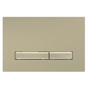 GEBERIT - Sigma50 Ovládanie splachovania, easy to clean, kefovaná mosadz 115.672.QF.2 vyobraziť