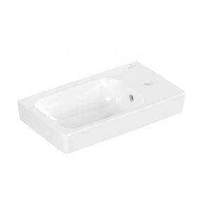 VILLEROY & BOCH - Architectura Umývátko 48x28 cm, s přepadem, otvor pro baterii vpravo, CeramicPlus, alpská bílá 438648R1 vyobraziť