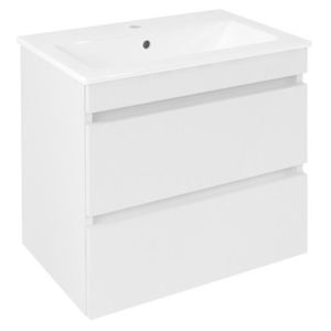 SAPHO - EZARA umývadlová skrinka 58x54x39cm, biela lesk EZ592-3030 vyobraziť