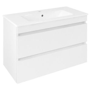 SAPHO - EZARA umývadlová skrinka 78x54x39cm, biela lesk EZ792-3030 vyobraziť